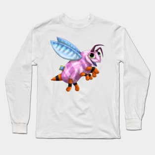 Buzzlegum: Pink Long Sleeve T-Shirt